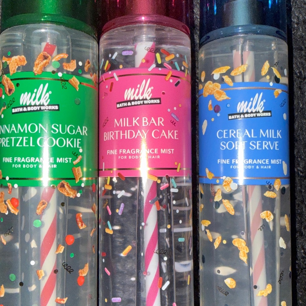 Bath & Body Works- Milk Bar Fragrance Mist Trio full size BNIB. - Picture 3 of 3